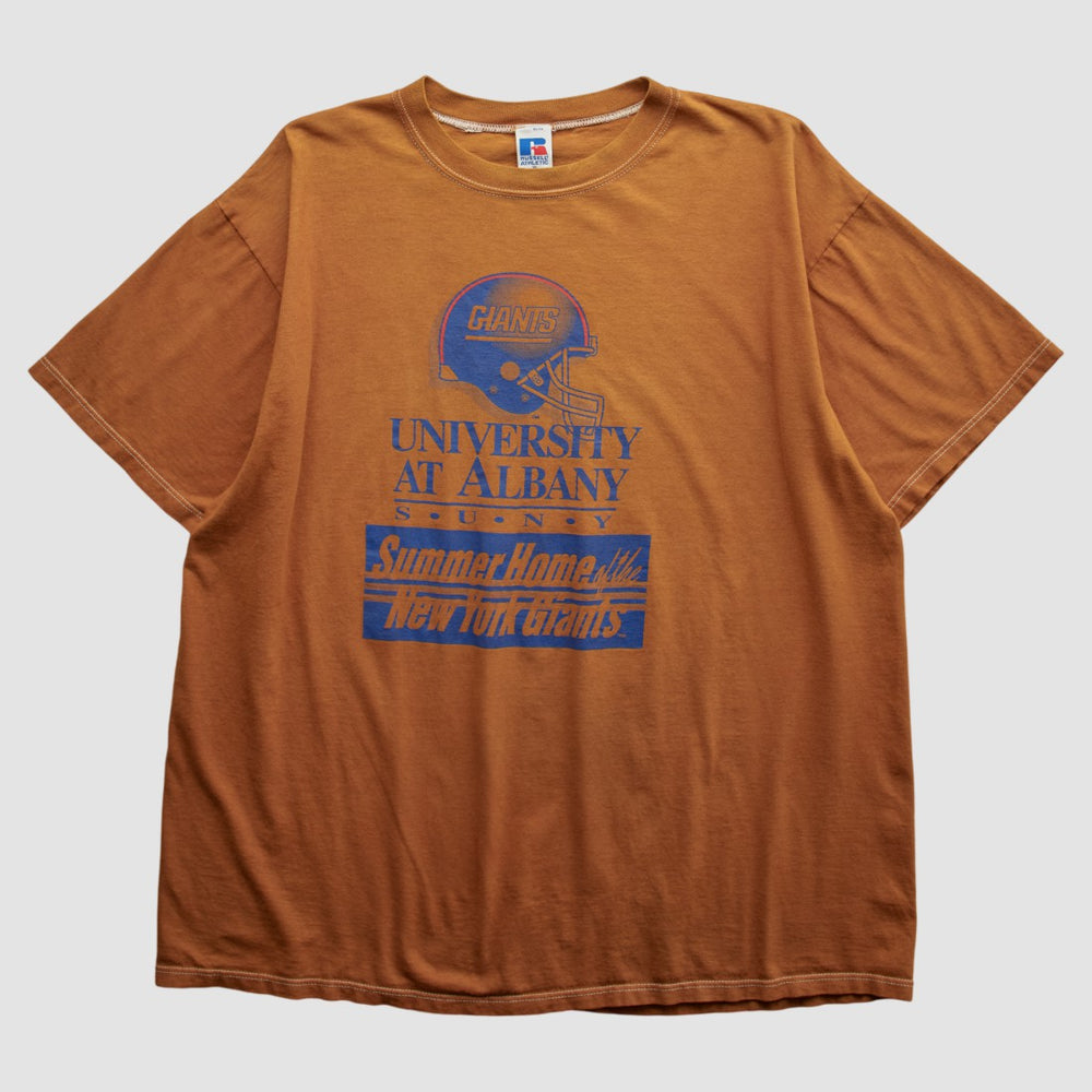 New York Giants Russell 90s T-shirt Orange Vintage