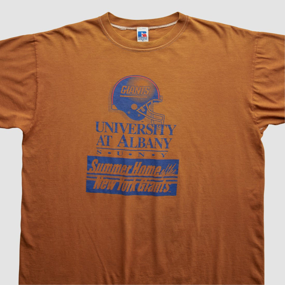 New York Giants Russell 90s T-shirt Orange Vintage