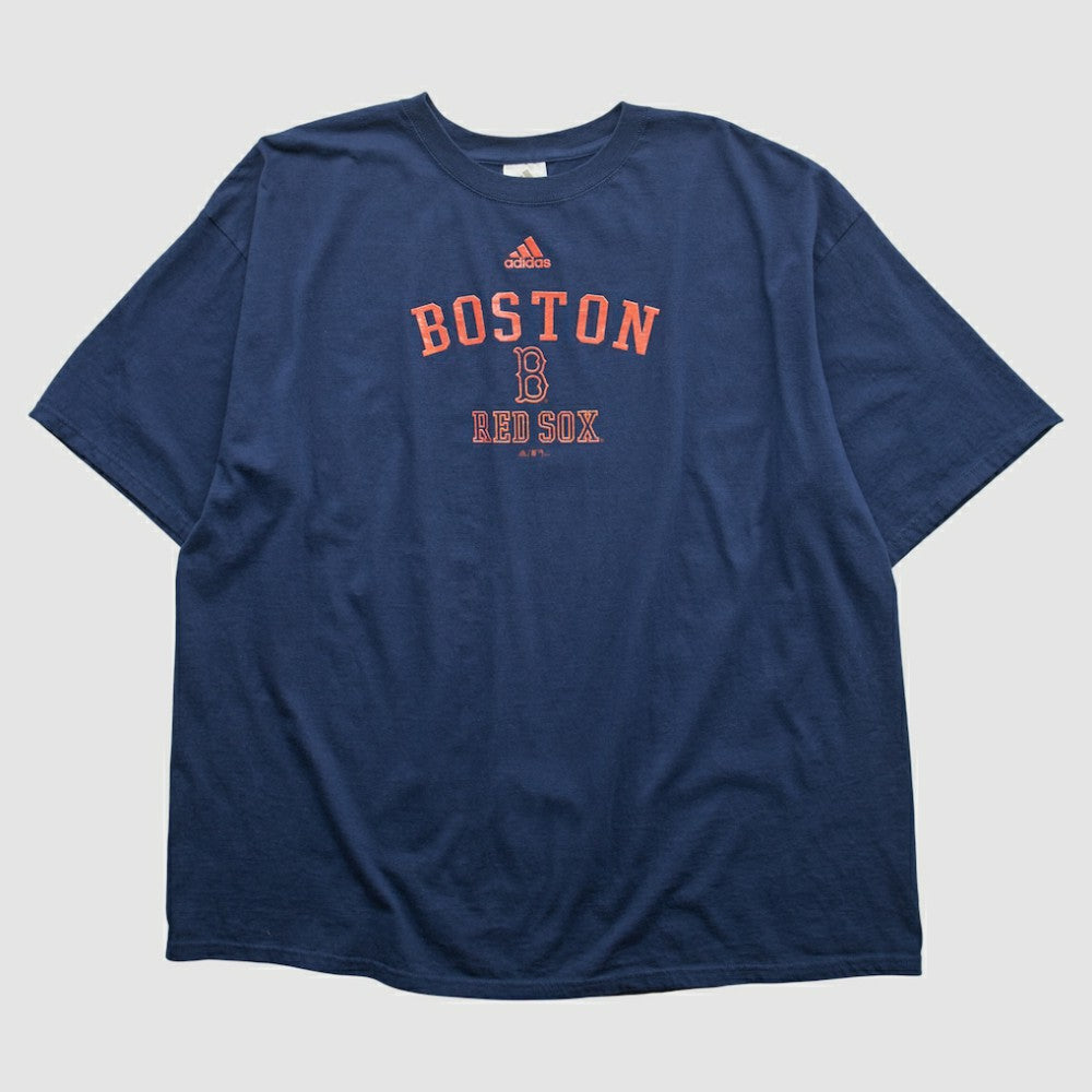 Boston Red Sox Adidas 2000s T-shirt - Navy - 3XL by Fanatics Real Vintage T-shirts