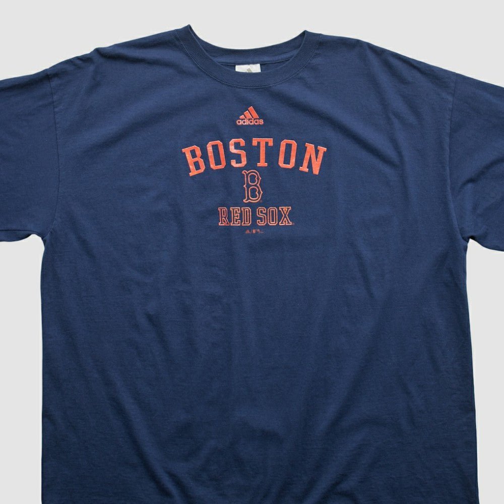 Boston Red Sox Adidas 2000s T-shirt - Navy - 3XL by Fanatics Real Vintage T-shirts
