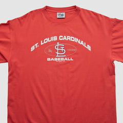 St. Louis Cardinals Majestic 2000 T-shirt - Red - L by Fanatics Real Vintage T-shirts