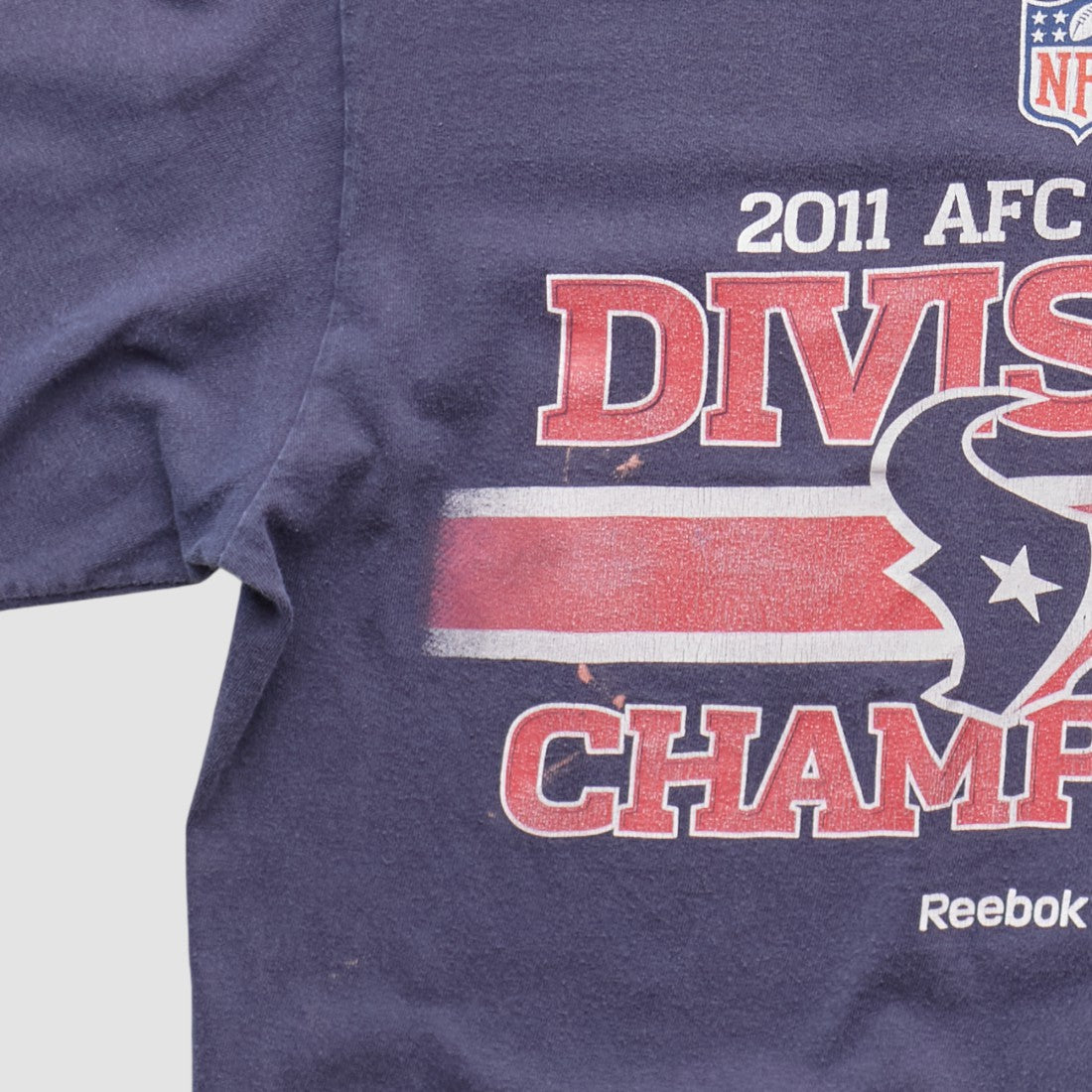 Houston Texans Reebok 2011 Long Sleeve T-shirt Navy Vintage
