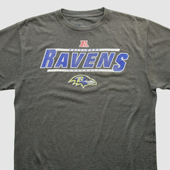 Baltimore Ravens NFL 2000s T-shirt Dark Heather Gray Vintage