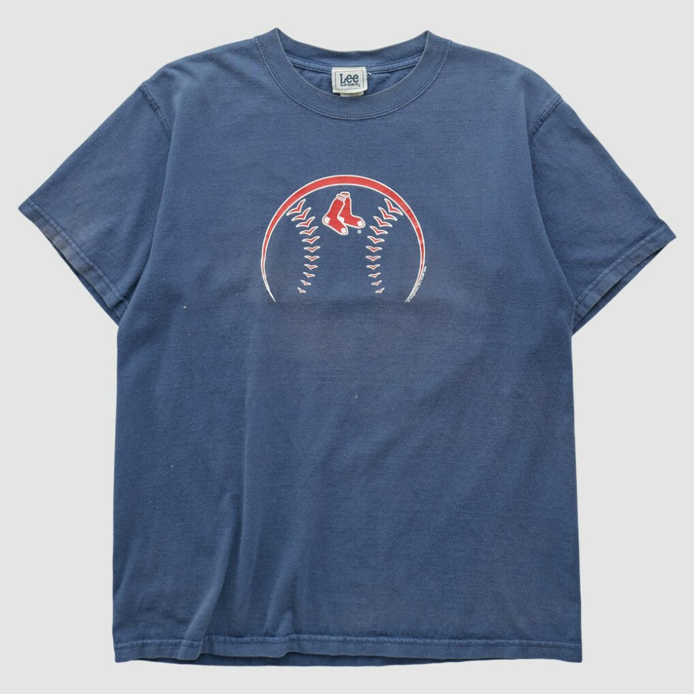 Boston Red Sox Lee Apparel 2000s T-shirt - Navy - S by Fanatics Real Vintage T-shirts