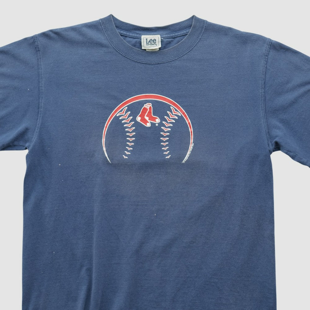 Boston Red Sox Lee Apparel 2000s T-shirt - Navy - S by Fanatics Real Vintage T-shirts