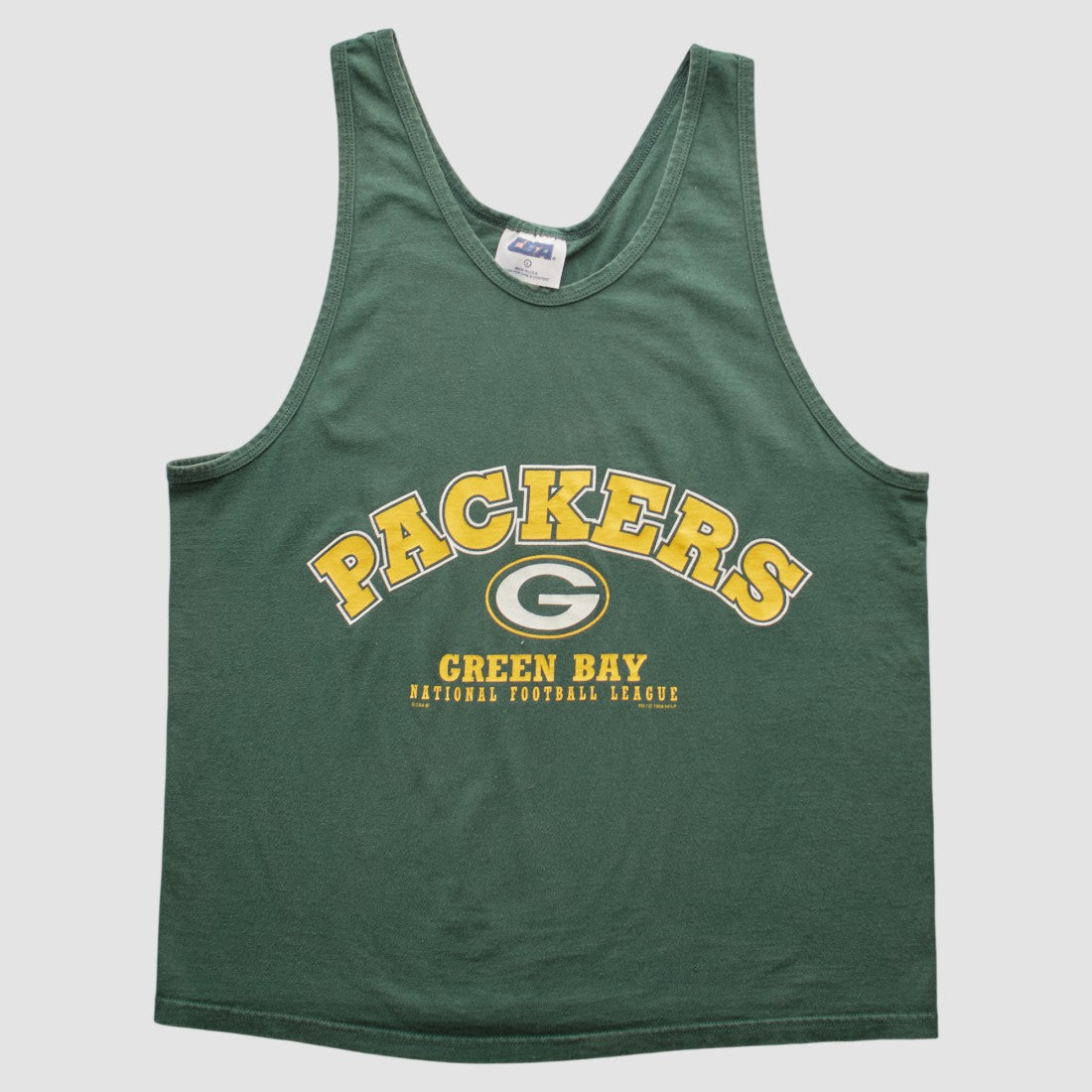 Green Bay Packers CSA 90s Tank Green Vintage