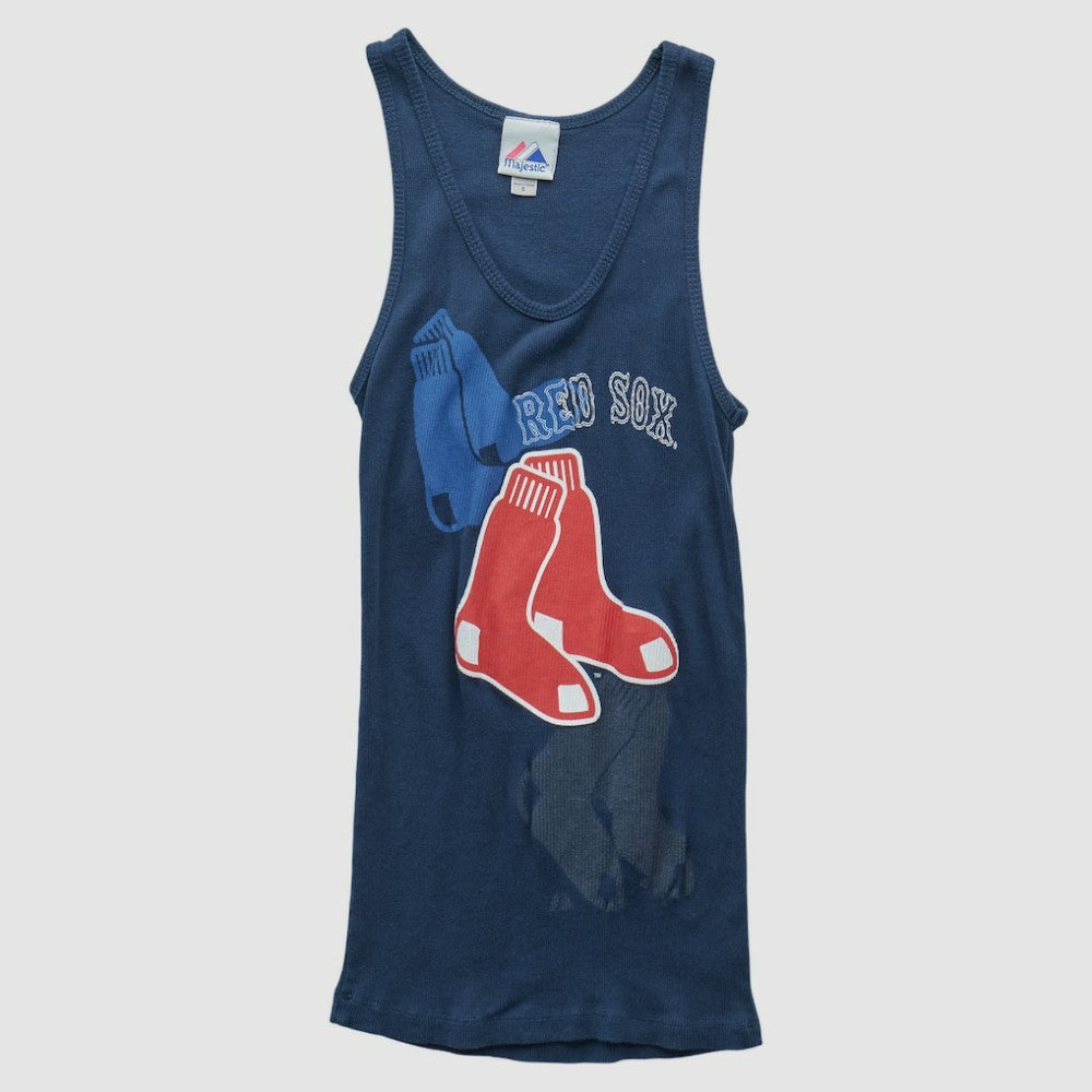 Boston Red Sox Majestic 2010s Tank - Navy - XS by Fanatics Real Vintage Tanks