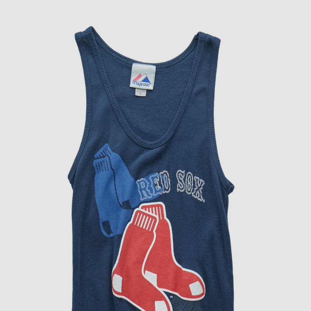 Boston Red Sox Majestic 2010s Tank - Navy - XS by Fanatics Real Vintage Tanks