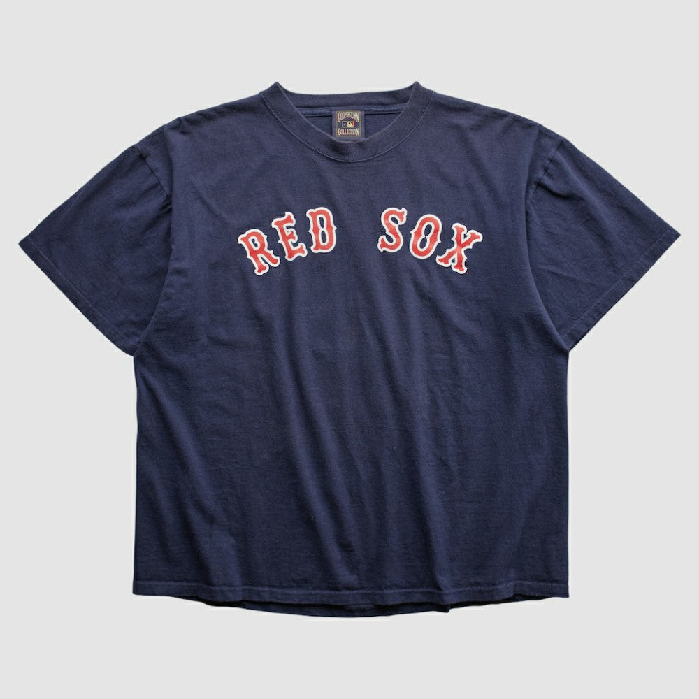 Boston Red Sox Majestic 2000s T-shirt - Navy - M by Fanatics Real Vintage T-shirts