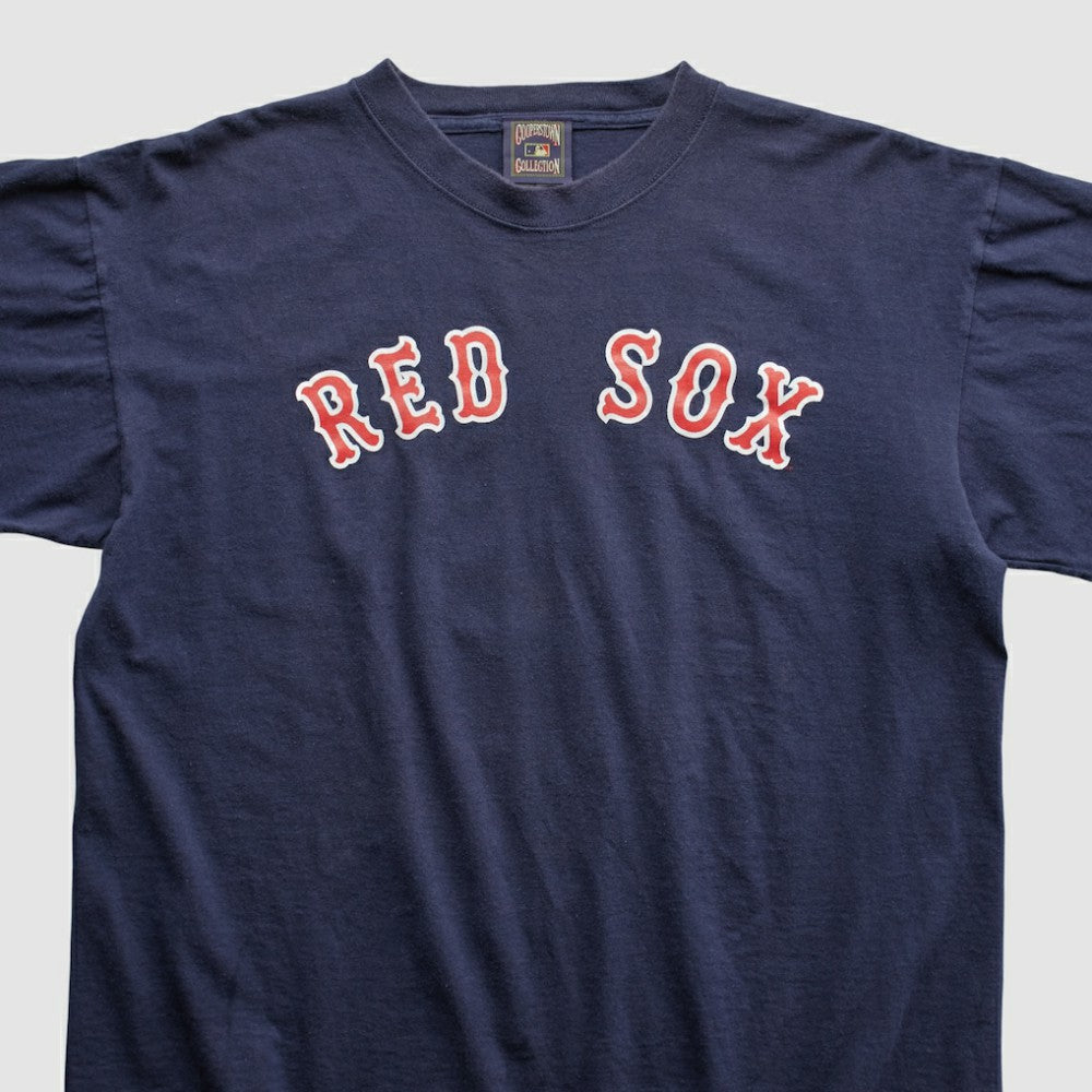 Boston Red Sox Majestic 2000s T-shirt - Navy - M by Fanatics Real Vintage T-shirts