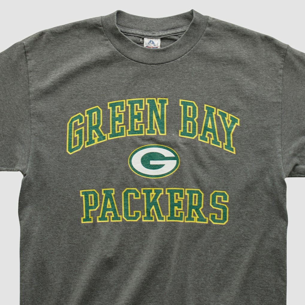 Green Bay Packers Alstyle 2010s T-shirt Dark Heather Gray Vintage