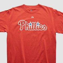 Philadelphia Phillies Majestic 2010s T-shirt - Red - L by Fanatics Real Vintage T-shirts