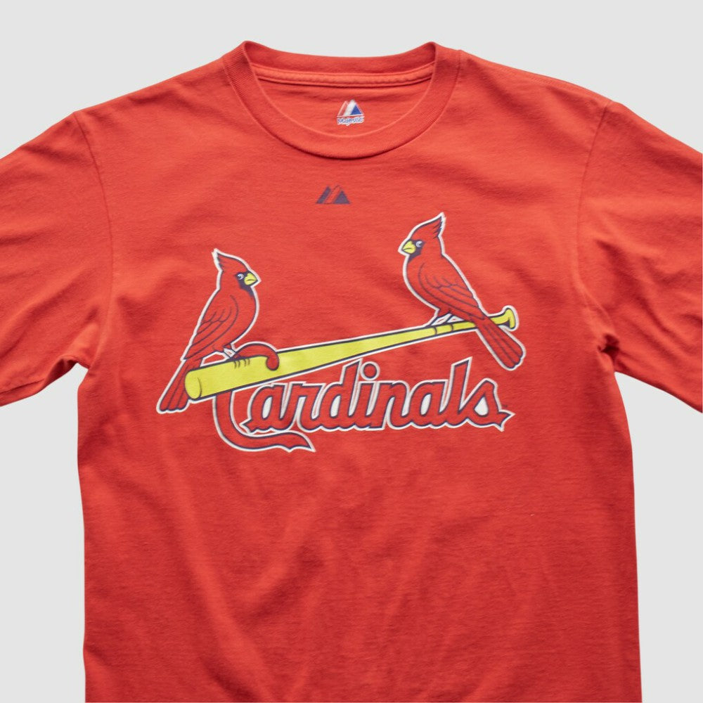 St. Louis Cardinals Majestic 2011 T-shirt - Red - S by Fanatics Real Vintage T-shirts