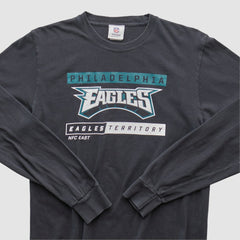 Philadelphia Eagles NFL 2010s Long Sleeve T-shirt Black Vintage