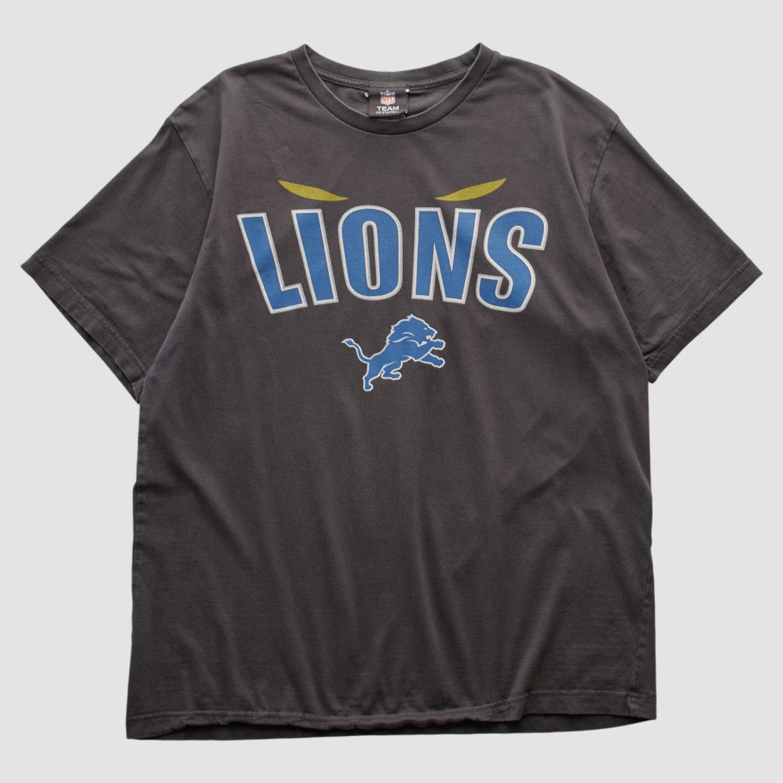 Detroit Lions Team Edition Apparel 2010s T-shirt Charcoal Vintage