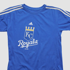 Kansas City Royals Adidas 2000s T-shirt - Blue - XS by Fanatics Real Vintage T-shirts