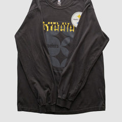 Pittsburgh Steelers NFL 2011 Long Sleeve T-shirt Black Vintage