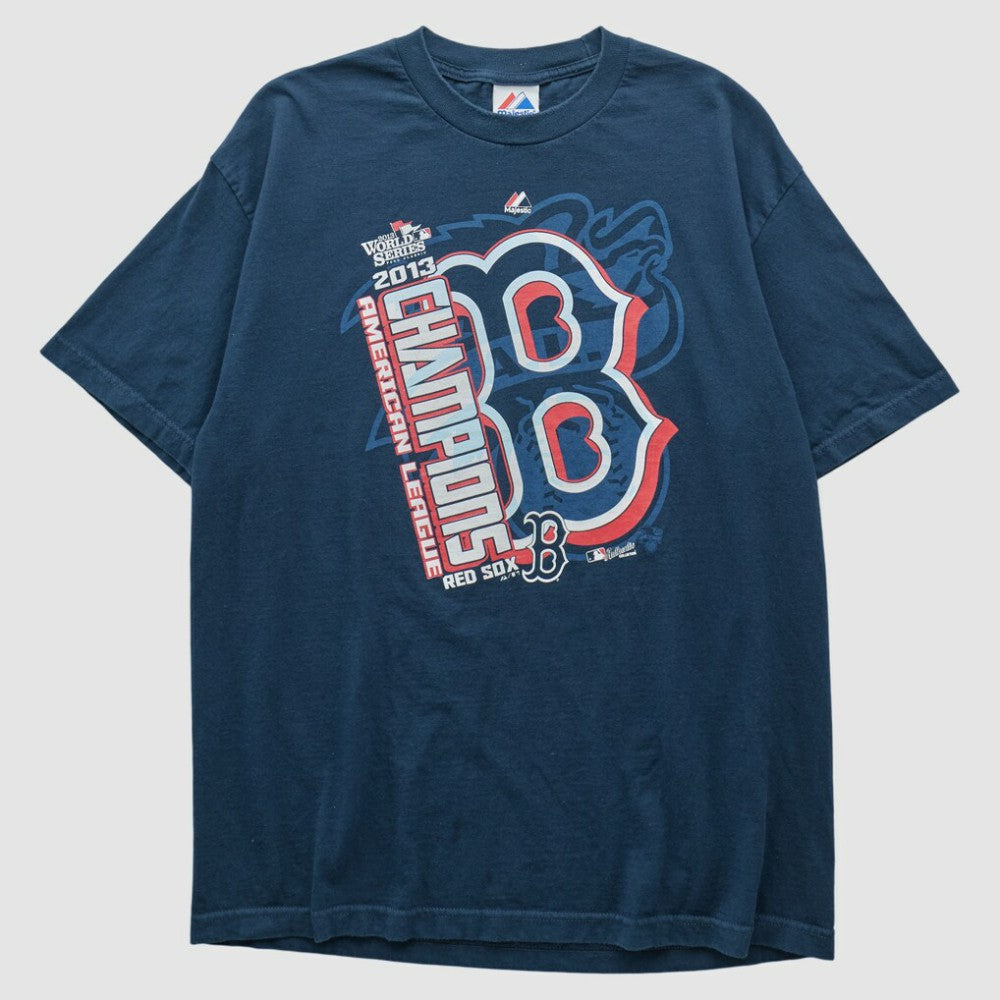 Boston Red Sox Majestic 2013 T-shirt - Navy - M by Fanatics Real Vintage T-shirts