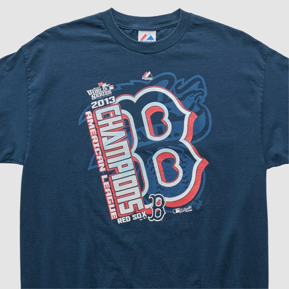 Boston Red Sox Majestic 2013 T-shirt - Navy - M by Fanatics Real Vintage T-shirts
