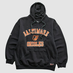 Baltimore Orioles Stitches 2015 Hooded Pullover Sweatshirt - Black - XS by Fanatics Real Vintage Pullover