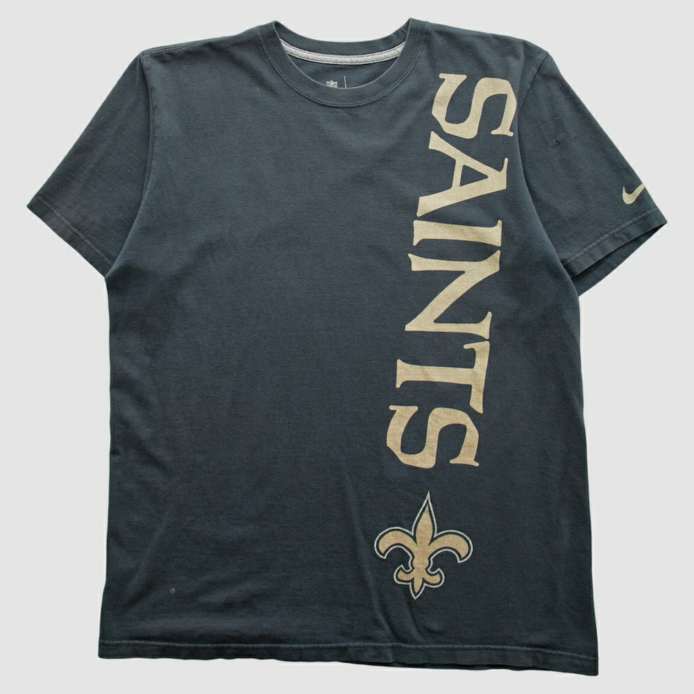 New Orleans Saints NFL 2010s T-shirt Black Vintage