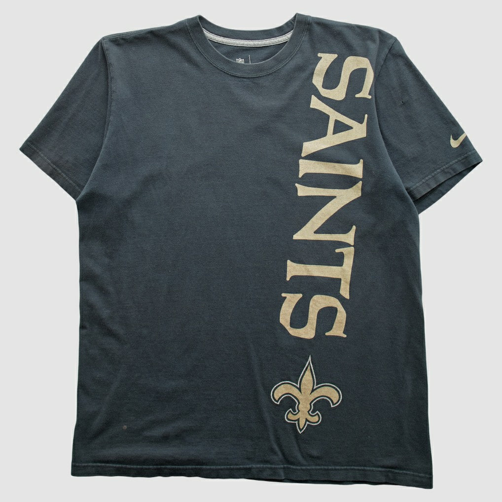 New Orleans Saints NFL 2010s T-shirt Black Vintage
