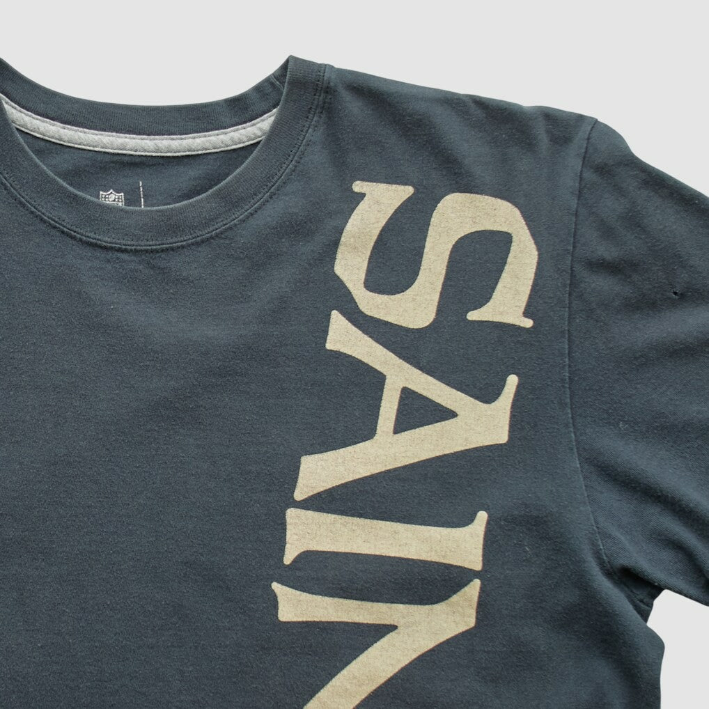 New Orleans Saints NFL 2010s T-shirt Black Vintage