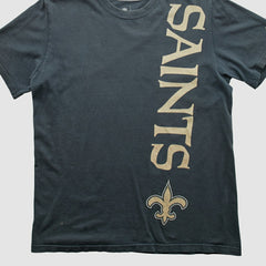 New Orleans Saints NFL 2010s T-shirt Black Vintage