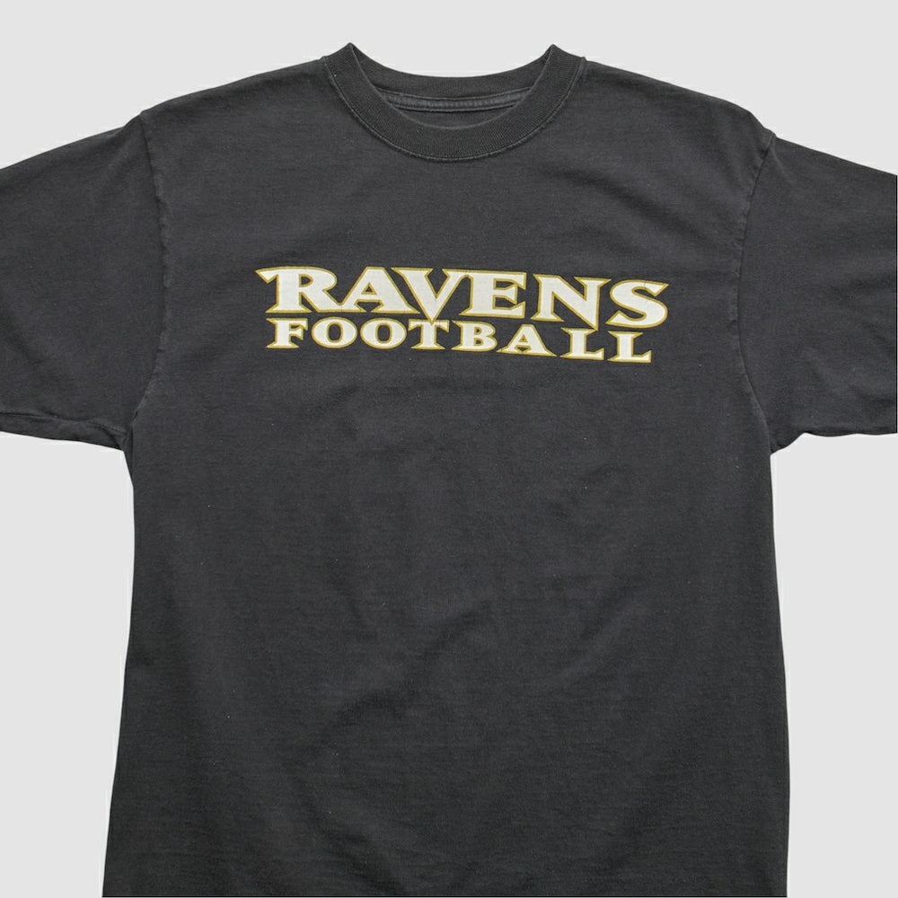 Baltimore Ravens Reebok 2000s T-shirt Black Vintage