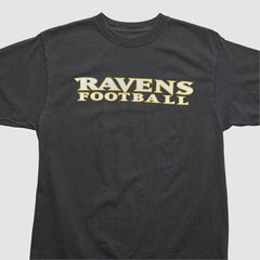 Baltimore Ravens Reebok 2000s T-shirt Black Vintage
