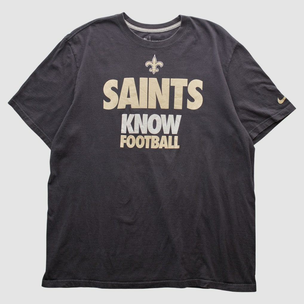 New Orleans Saints 2010s T-shirt Black Vintage