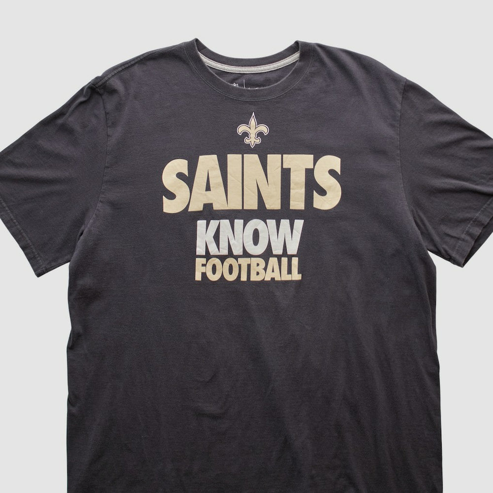 New Orleans Saints 2010s T-shirt Black Vintage