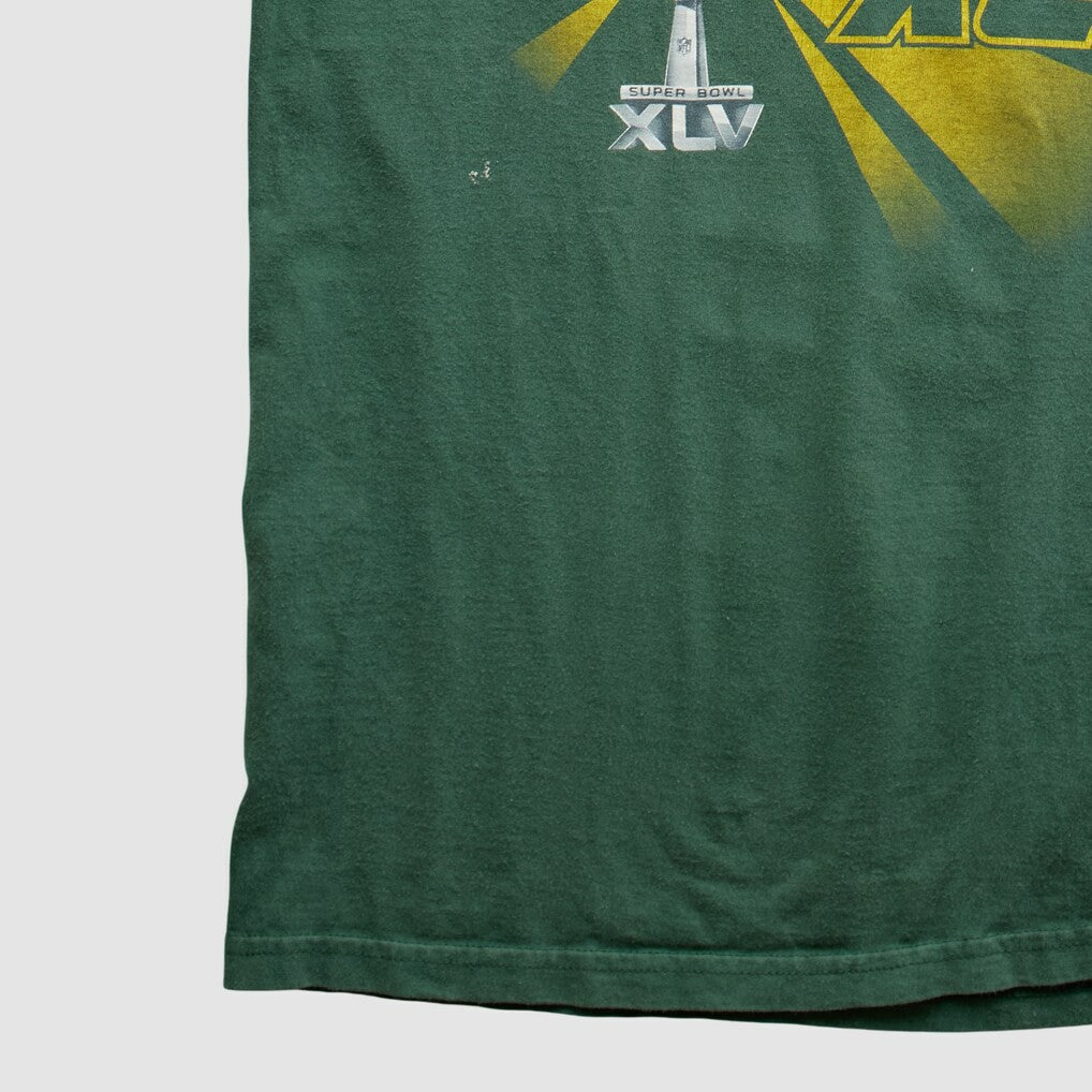 Green Bay Packers NFL 2011 Long Sleeve T-shirt Green Vintage