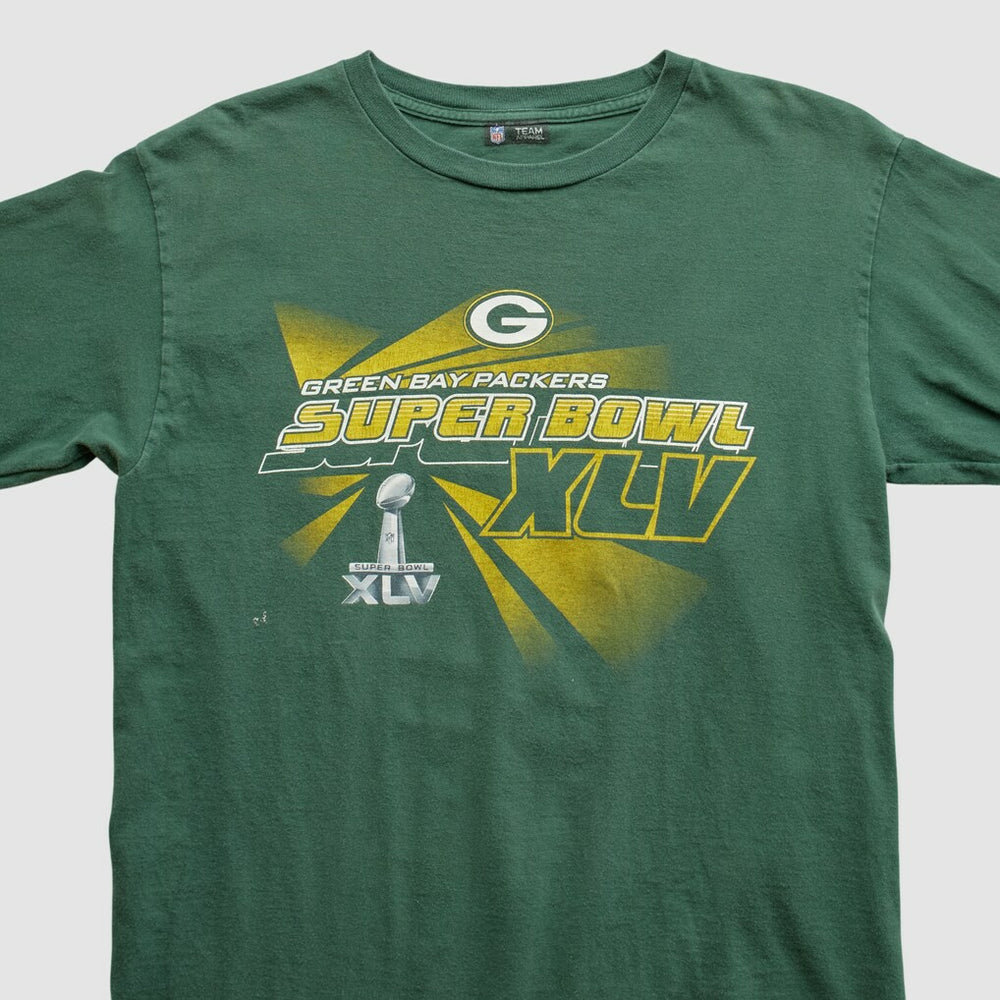 Green Bay Packers NFL 2011 Long Sleeve T-shirt Green Vintage