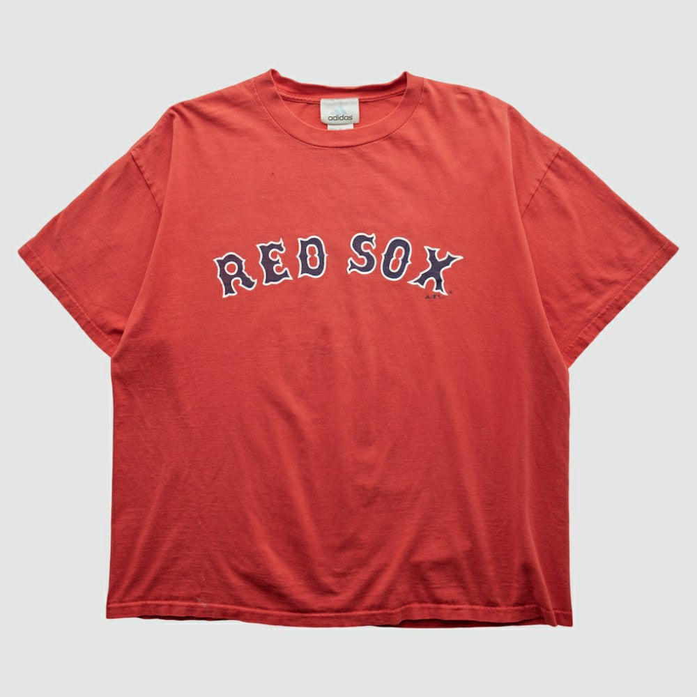 Boston Red Sox Adidas 2000s T-shirt - Red - M by Fanatics Real Vintage T-shirts