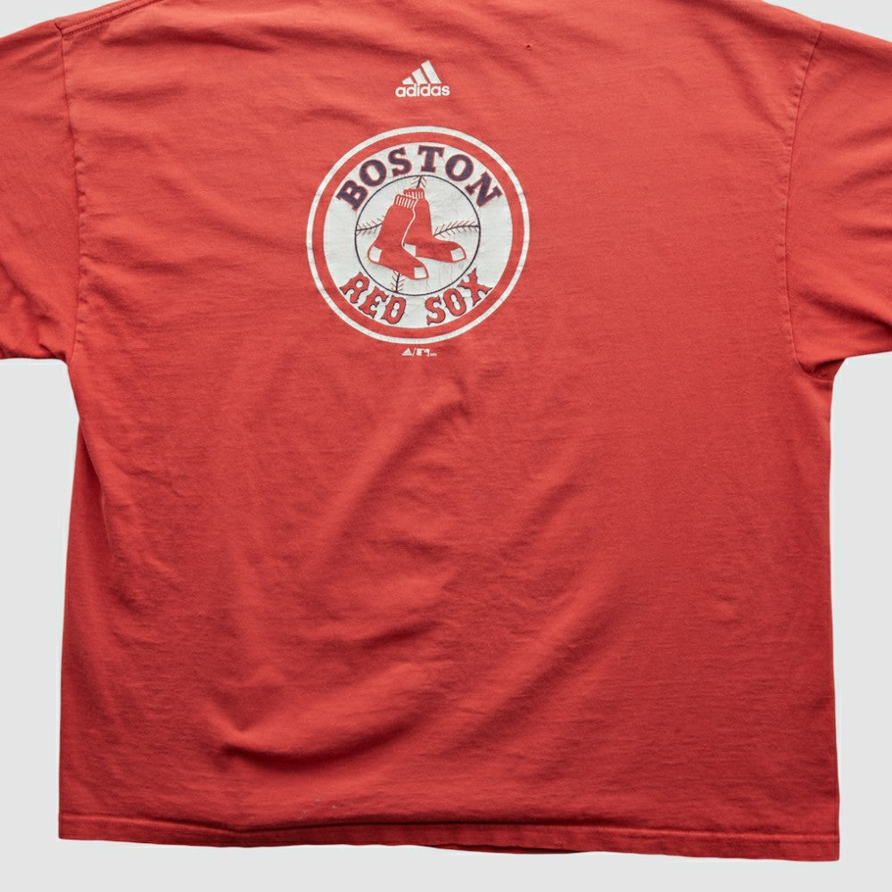 Boston Red Sox Adidas 2000s T-shirt - Red - M by Fanatics Real Vintage T-shirts