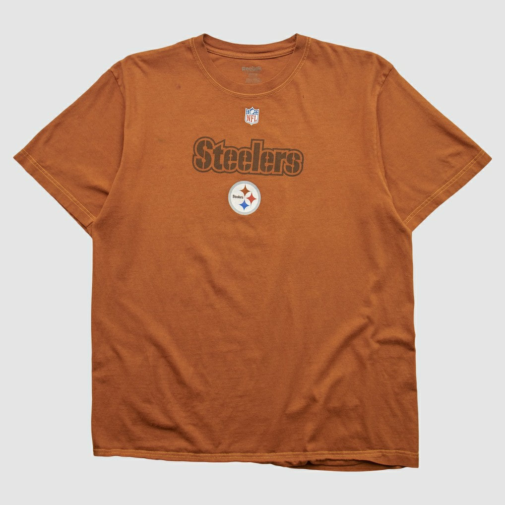 Pittsburgh Steelers Reebok 2000s T-shirt Orange Vintage