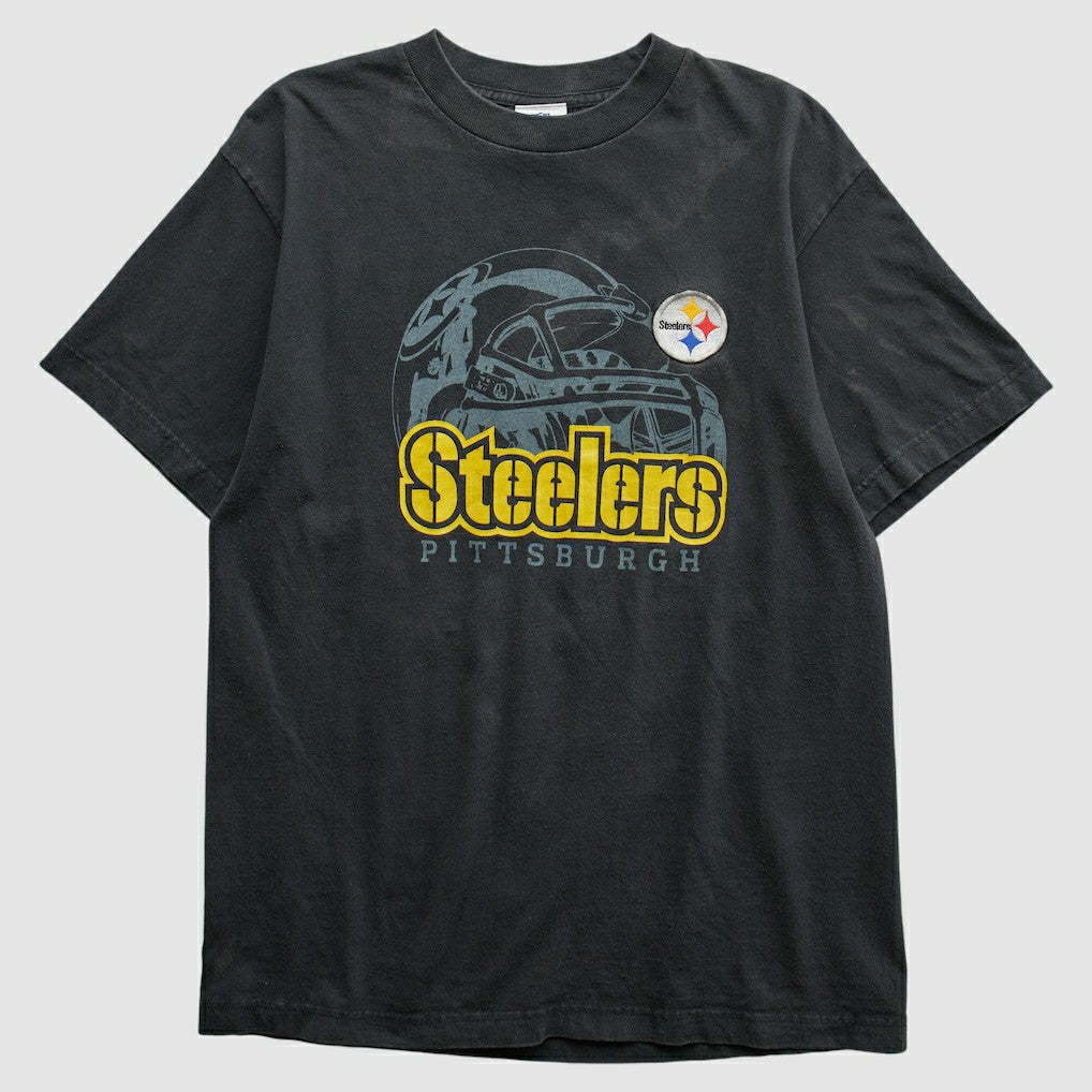 Pittsburgh Steelers NFL 2000s T-shirt Black Vintage
