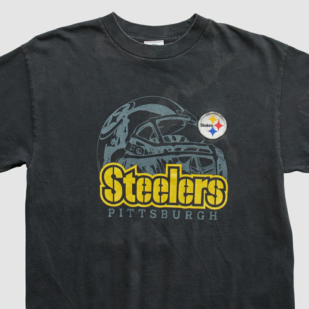 Pittsburgh Steelers NFL 2000s T-shirt Black Vintage