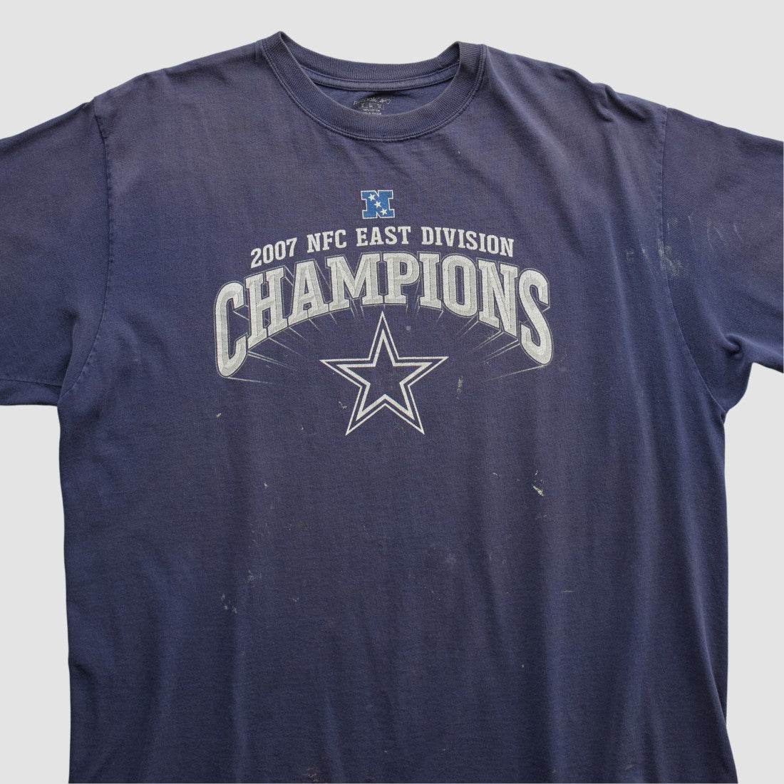 Dallas Cowboys Reebok 2007 T-shirt Navy Vintage