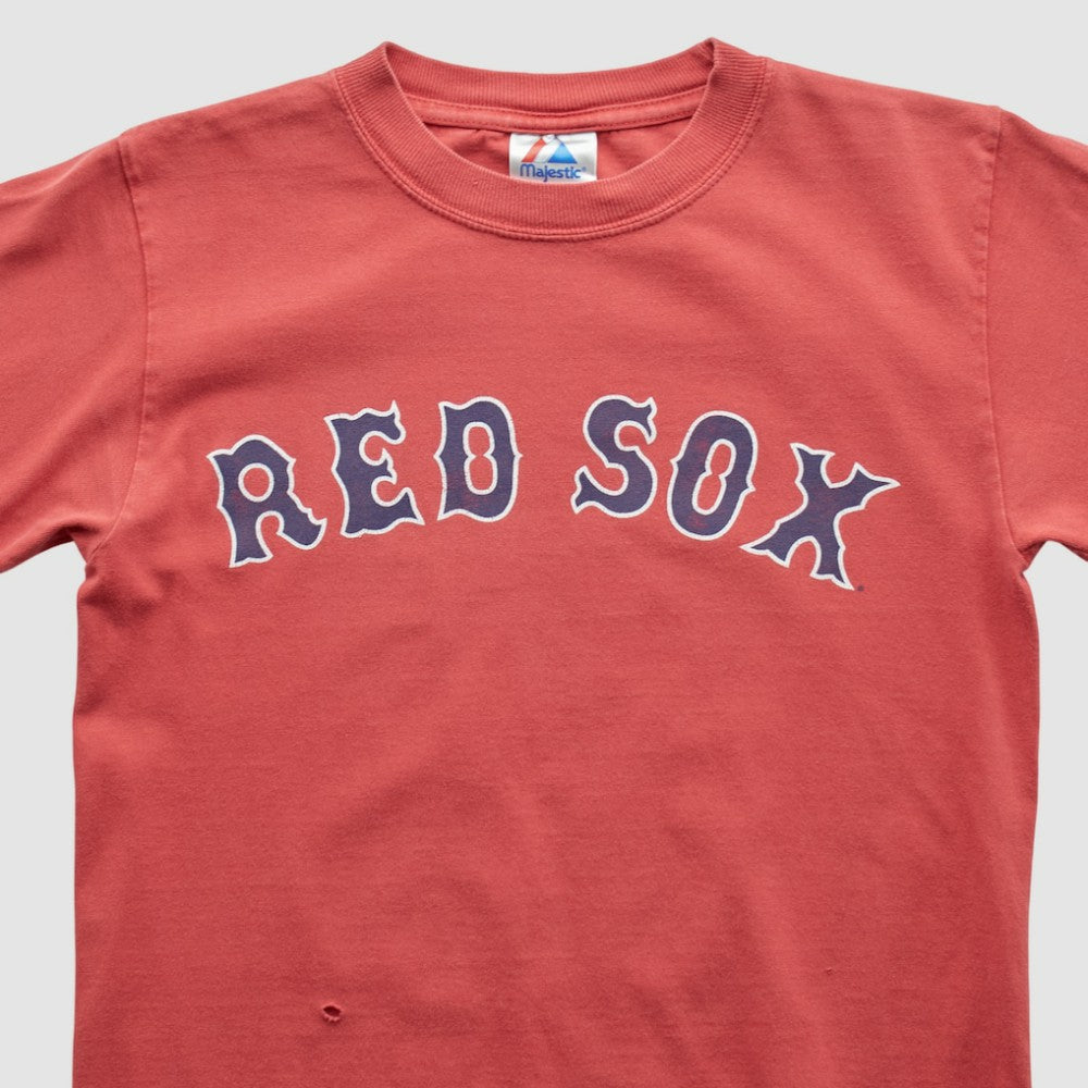 Boston Red Sox Majestic 2000s T-shirt - Red - S by Fanatics Real Vintage T-shirts