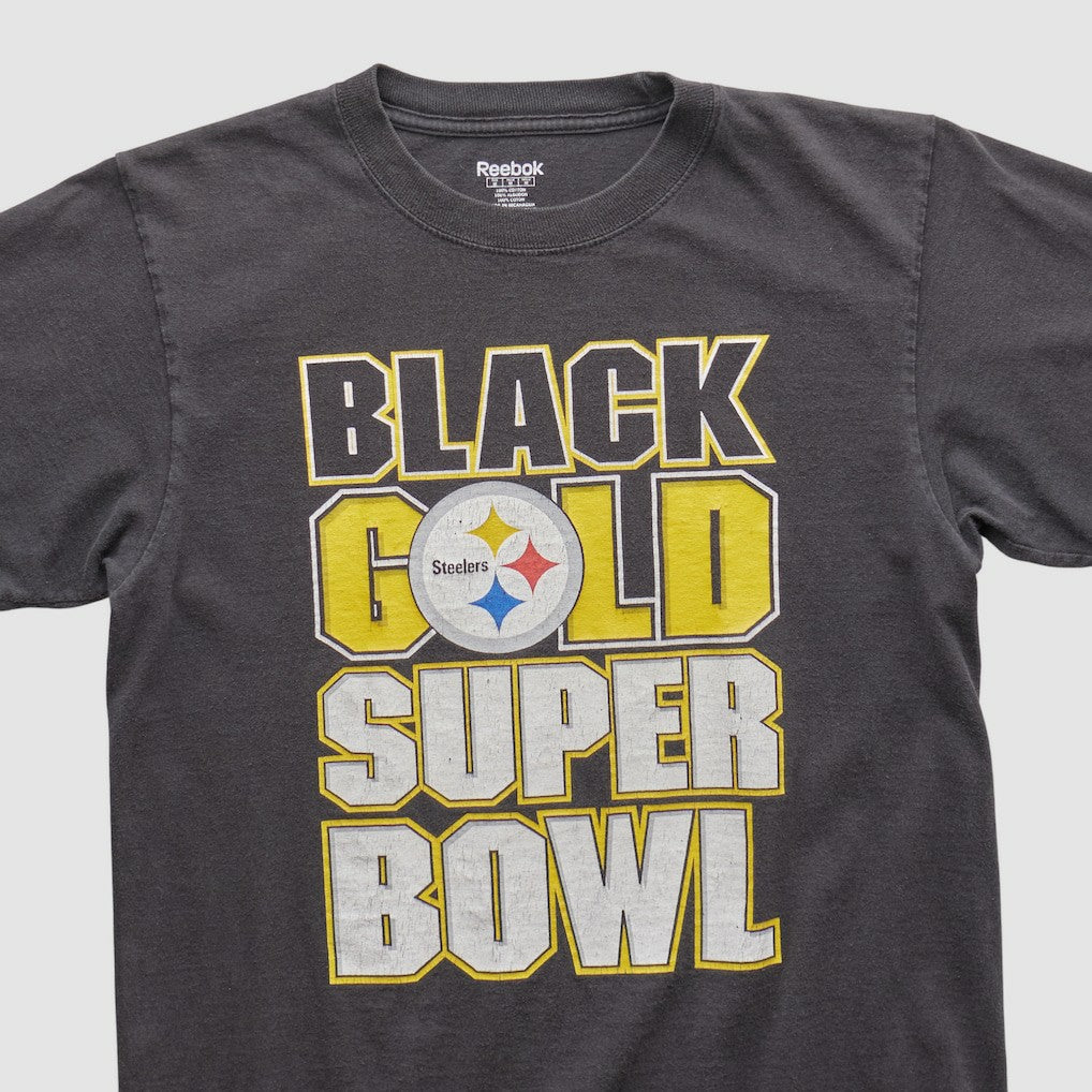 Pittsburgh Steelers Reebok 2000s T-shirt Black Vintage