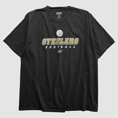 Pittsburgh Steelers Reebok 2000s T-shirt Black Vintage