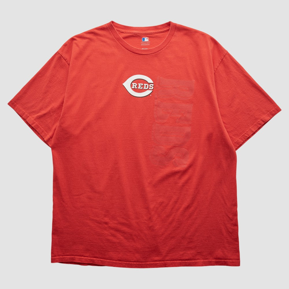 Cincinnati Reds Genuine merchandise 2010s T-shirt - Red - L by Fanatics Real Vintage T-shirts