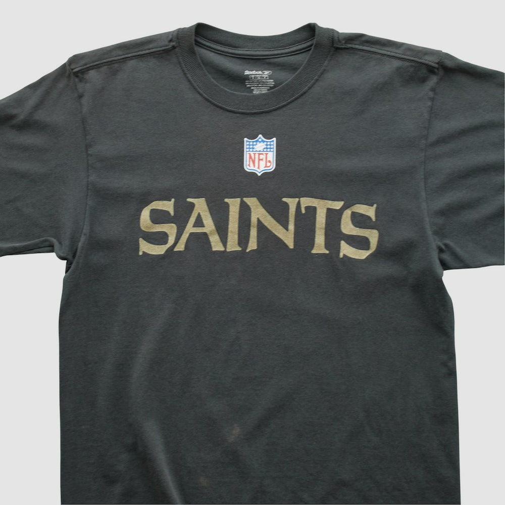 New Orleans Saints Reebok 2000s T-shirt Charcoal Vintage