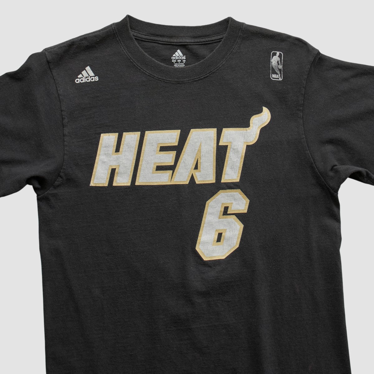 Miami Heat 2010s T-shirt Black Vintage