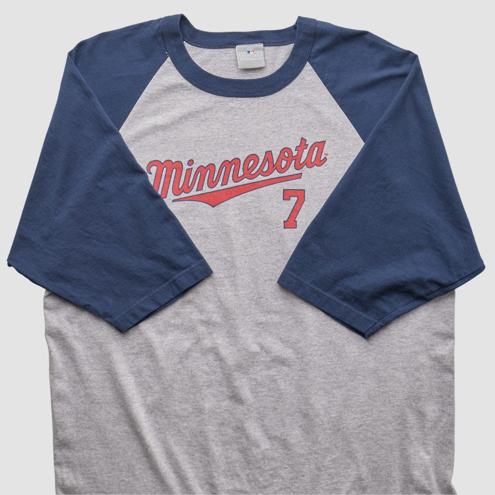 Minnesota Twins MLB 2000s T-shirt - Heather Gray - 2XL by Fanatics Real Vintage T-shirts