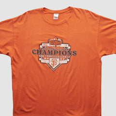 San Francisco Giants 2012 T-shirt - Orange - XL by Fanatics Real Vintage T-shirts
