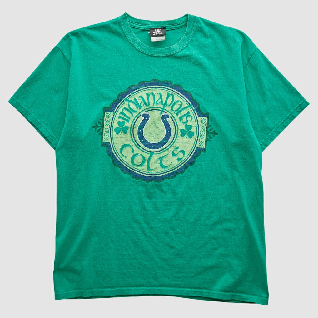 Indianapolis Colts NFL 2010s T-shirt Green Vintage