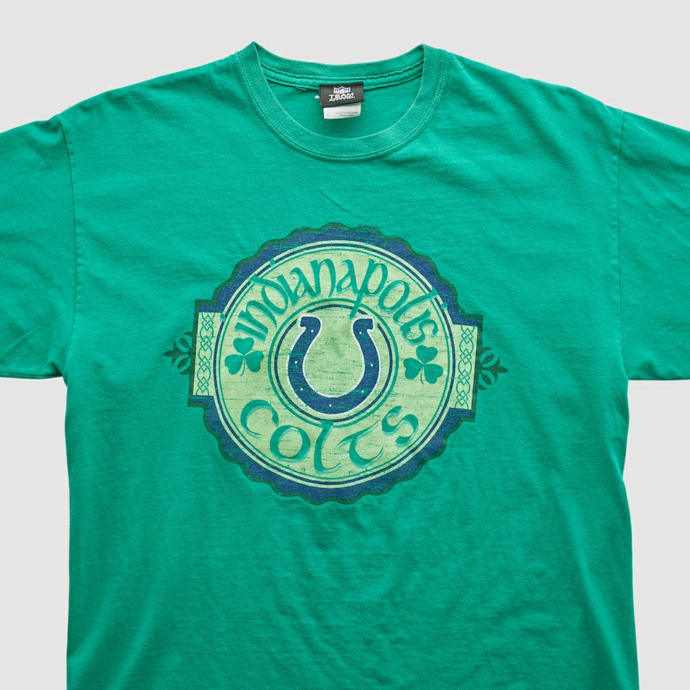 Indianapolis Colts NFL 2010s T-shirt Green Vintage